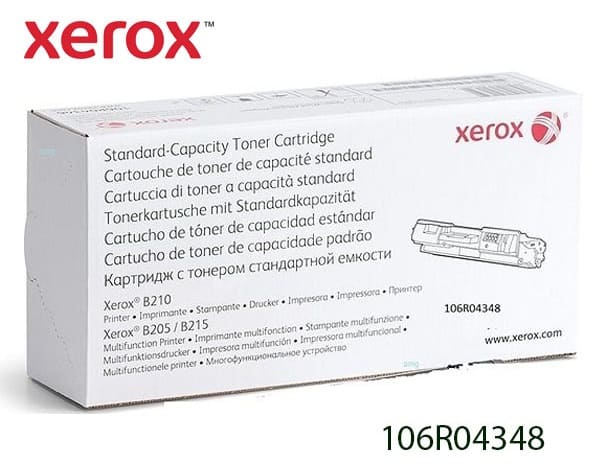 106R04348 Original Toner Xerox B205, B210, B215 3,000 Páginas SKU: 106R04348