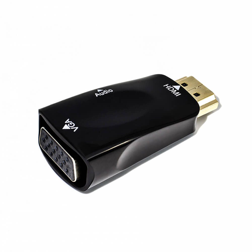 Vorago Adaptador HDMI - VGA + 3.5mm, Negro SKU: ADP-208