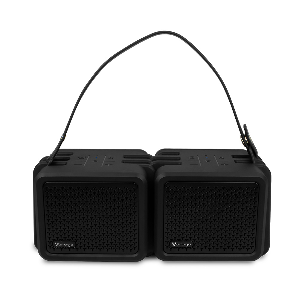 Vorago Bocina Portátil BSP-601, Bluetooth, Inalámbrico, 2.0, 20W RMS, Negro SKU: BSP-601