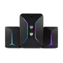 Vorago Bocinas con Subwoofer Start The Game SPK-250 RGB, Alámbrico, 2.1, 11W RMS, USB, Negro SKU: SPK-250