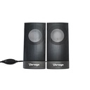 Vorago Bocinas para Computadora SPK-106, Alámbrico, 2.0, 2x 3W, USB, Negro SKU: SPK-106