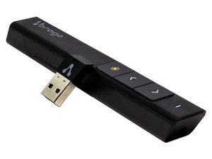 Vorago Presentador Láser LASP-300V4, USB, Negro SKU: LASP-300V4