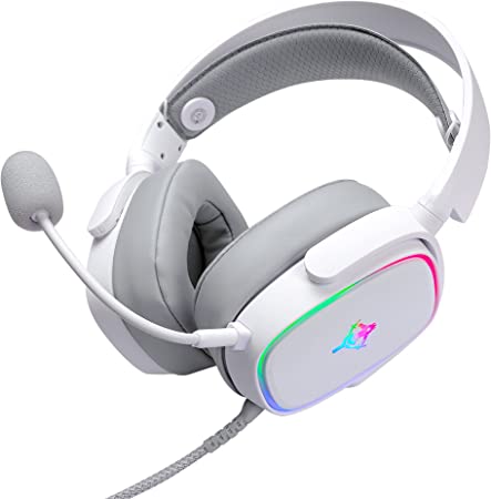 Yeyian Audífonos Gamer Proud Series 3500 para Xbox One/PS4, Alámbrico, 1.8 Metros, 3.5 mm, Blanco SKU: YDG-33406