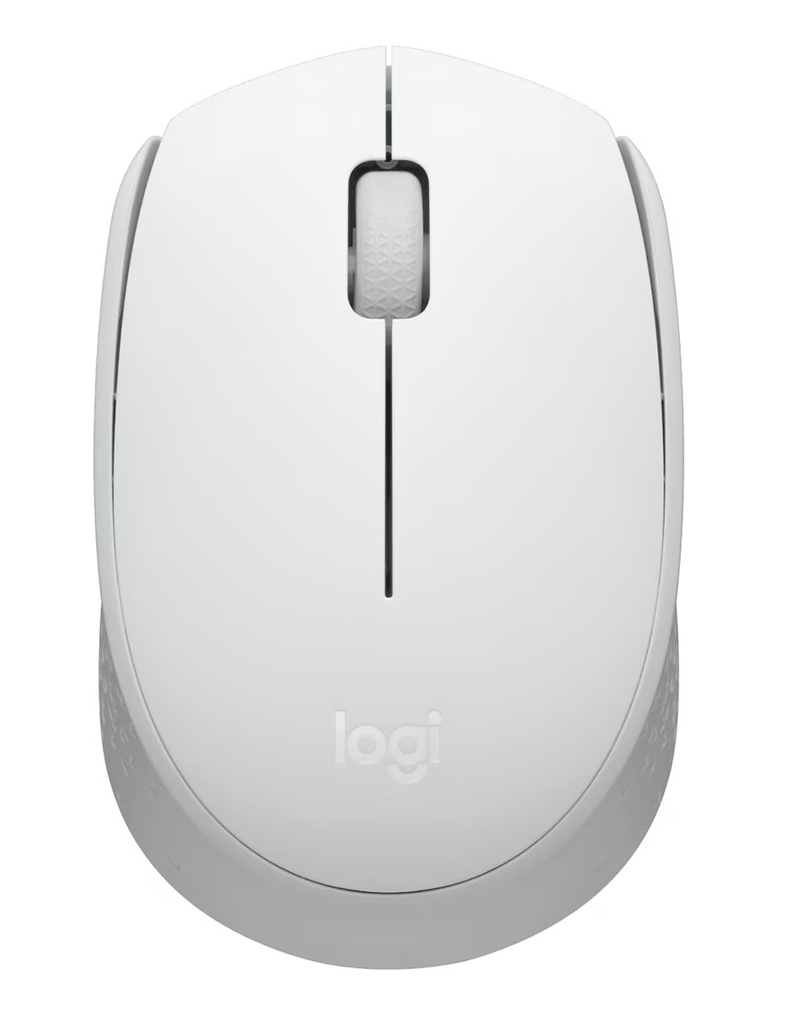 Mouse Logitech Óptico M170, Inalámbrico, USB, Blanco SKU: 910-006864