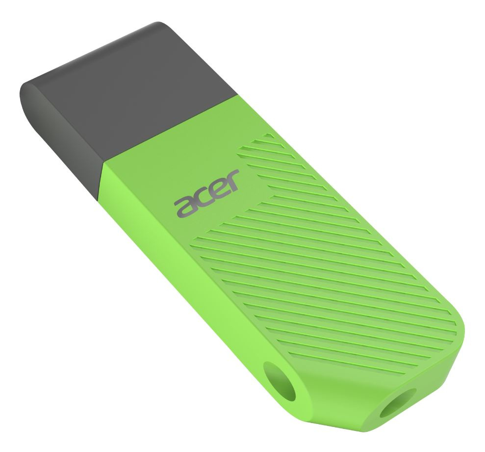 Memoria USB Acer UP200, 16GB, USB 2.0, Lectura 30MB/s, Verde SKU: BL.9BWWA.542