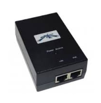 Ubiquiti Networks Adaptador e Inyector de PoE POE-48-24W-G, 2x RJ-45, 48V SKU: POE-48-24W-G