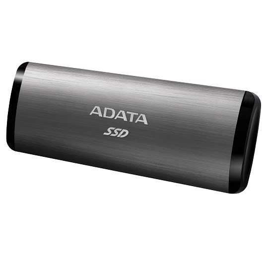 SSD Externo Adata SE760, 512GB, USB-C, Titanio - para Mac/PC SKU: ASE760-512GU32G2-CTI