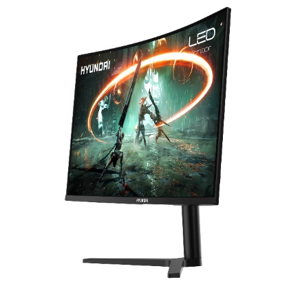 Monitor Gamer Curvo Hyundai HT32CGMBK01 LED 32", Full HD, 165Hz, HDMI, Negro SKU: HT32CGMBK01