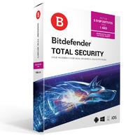 ANTIVIRUS BITDEFENDER TOTAL SECURITY  5 USUARIOS 1 AÑO DE TOTAL PROTECCIÓN