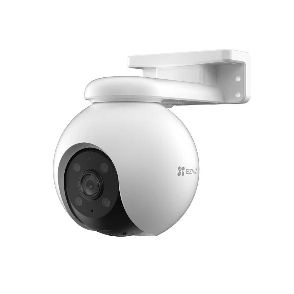 EZVIZ Cámara PT IP 3 MP EZVIZ CS-H8 2 K / Wi-Fi / Exterior / Videoanalíticos / Defensa activa / MicroSD hasta 512 GB CS-H8 2K VZ CV-1615 SKU: EZH81H3W4