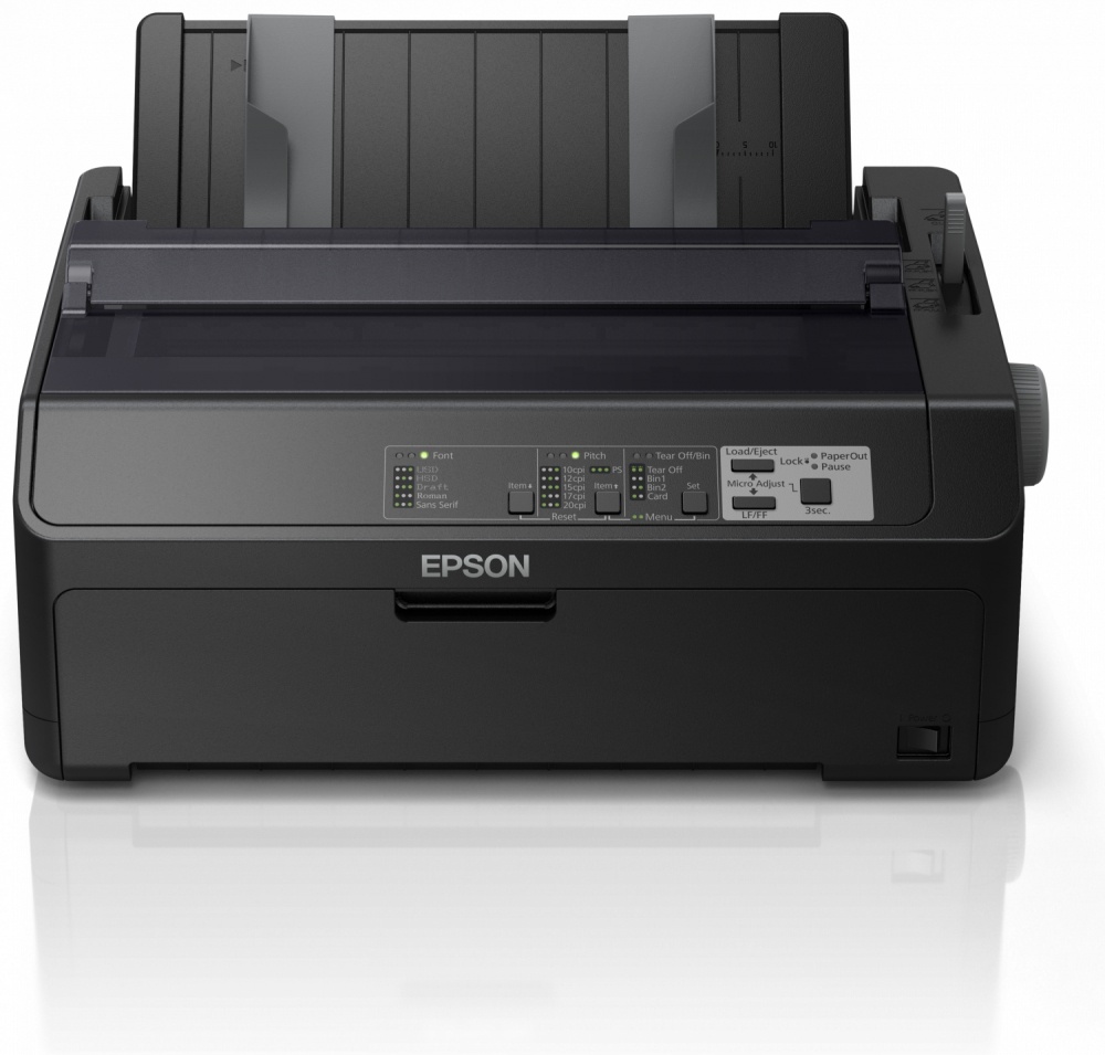 Epson FX-890II UPS, Blanco y Negro, Matriz de Puntos, 9 Pines, Paralelo/USB 2.0, Print
SKU: C11CF37201