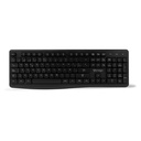 Teclado Vorago KM-200 V2, Inalámbrico, USB-A, Negro (Español)
SKU: KM-200-V2