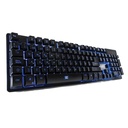 Teclado Vorago KB-502, Alámbrico, USB, Negro (Español) SKU: KB-502