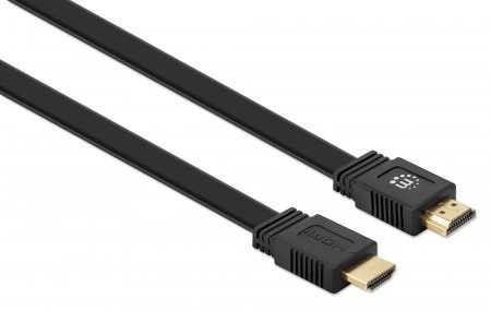 Manhattan Cable HDMI de Alta Velocidad HDMI 2.0 Macho - HDMI 2.0 Macho, 4K, 60Hz, 50cm, Negro SKU: 355599