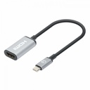 Manhattan Adaptador USB C Macho - HDMI Hembra, Negro/Plata AC-10841 SKU: 153706