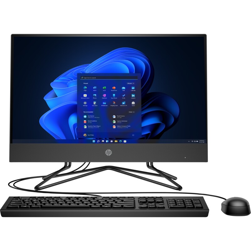 HP Pro 240 G9 All-in-One 23.8", Intel Core i3-1215U 3.30GHz, 8GB, 256GB SSD, Windows 11 Home 64-bit, Negro SKU: 6K4K9LT