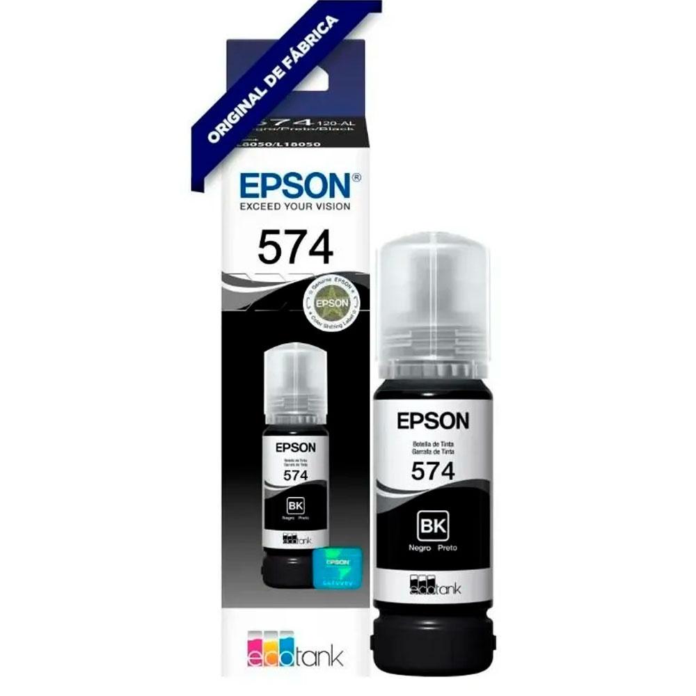 T574120-AL Negro Original Bote de Tinta Epson L8050, L18050 70ml SKU: T574120-AL