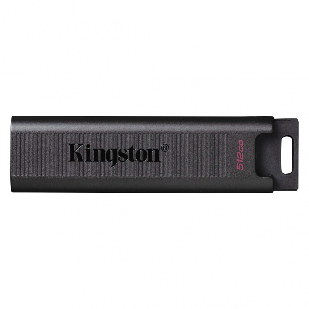 Memoria USB Kingston DataTraveler Max, 512GB, USB C 3.2, Lectura 1000MB/s, Escritura 900MB/s, Negro SKU: DTMAX/512GB