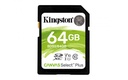 Memoria Flash Kingston Canvas Select Plus, 64GB SDXC UHS-I Clase 10 RAM-3526 SKU: SDS2/64GB