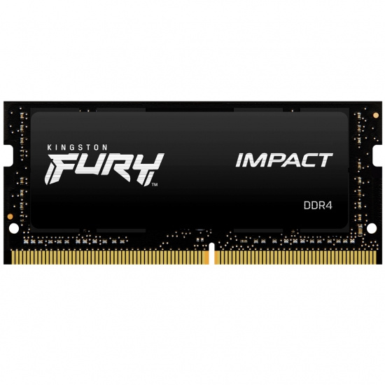 Memoria RAM Kingston FURY Impact DDR4, 3200MHz, 16GB, Non-ECC, CL20, SO-DIMM, XMP SKU: KF432S20IB/16