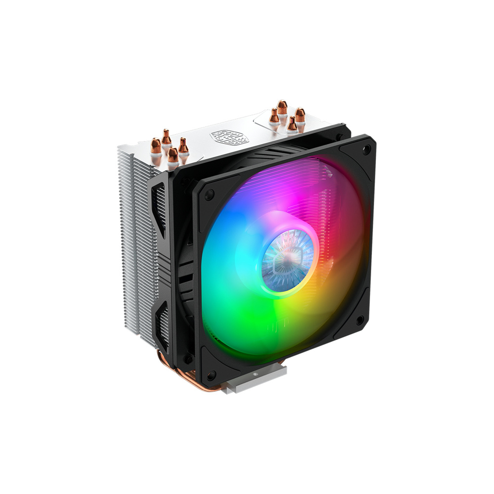 Disipador CPU Cooler Master Hyper 212 ARGB, 120mm, 650-1800RPM, Negro ― Requiere Bracket 603005420-GP para Socket S-1700 de Procesadores Intel 12va. Generación o Superior SKU: RR-2V2L-18PA-R1