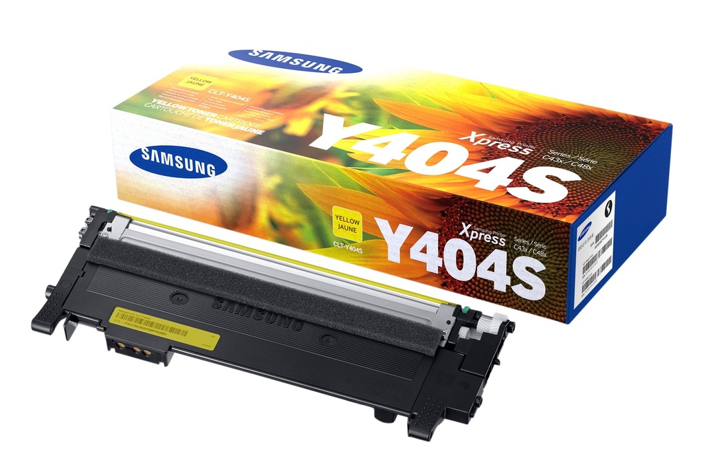 CLT-Y404S Amarillo Original Toner Samsung Xpress C430W, C432W, C433W, C480FW, C482W, C483 1,000 Páginas SKU: CLT-Y404S