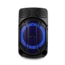 Vorago Bafle con Karaoke KSP-502, Bluetooth, Alámbrico/Inalámbrico, 80W RMS, USB 2.0, Negro - incluye Micrófono SKU: KSP-502