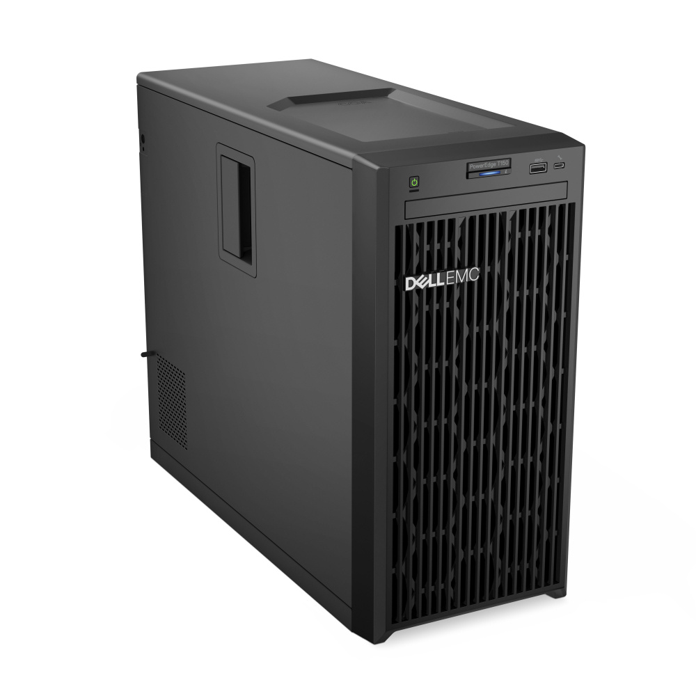 Servidor Dell PowerEdge T150, Intel Xeon E-2324G 3.10GHz, 16GB DDR4, 1TB, 3.5", SATA, Rack (4U) - no Sistema Operativo Instalado SKU: T150FY24Q2MX-E