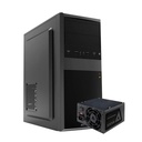 Gabinete Acteck Kiruna II GM420, Midi-Tower, ATX/Micro-ATX/Mini-ATX, USB 2.0, con Fuente 500W, sin Ventiladores Instalados, Negro CS-853 SKU: AC-935685