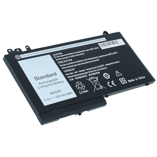 EKDE5250 Bateria 11.4V 3000mA para Dell Latitude E5250 E5270 E5470 E5270 Series W9FNJ RDRH9 53VJ6 451-BBUL RDRH9 0JY8D6 NGGX5 SKU: EKDE5250