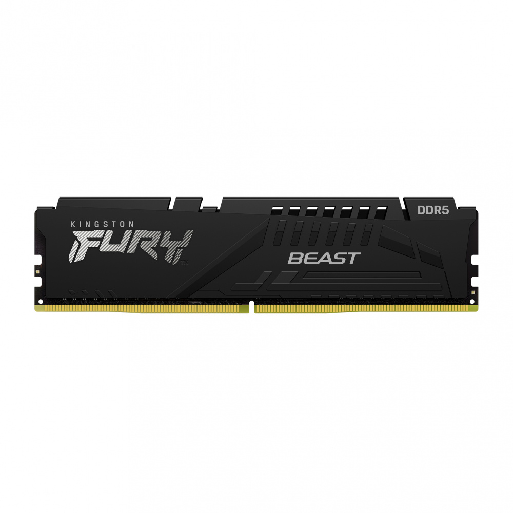 Memoria RAM Kingston FURY Beast DDR5, 4800MHz, 16GB, ECC, CL38, XMP SKU: KF548C38BB-16