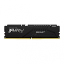 Memoria RAM Kingston FURY Beast DDR5, 4800MHz, 16GB, ECC, CL38, XMP SKU: KF548C38BB-16