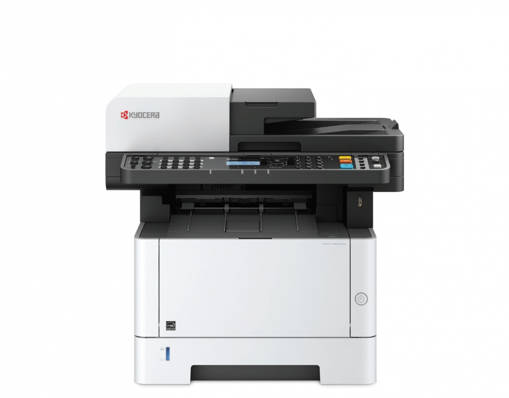 Multifuncional Kyocera ECOSYS M2635dw, Blanco y Negro, Láser, Inalámbrico, Impresora, Copiadora, Escáner, Fax, Wifi  SKU: 1102S22US0 Cama plana oficio Impresion a doble cara