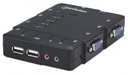 Manhattan Switch KVM de 4 Puertos, USB, VGA
SKU: 151269