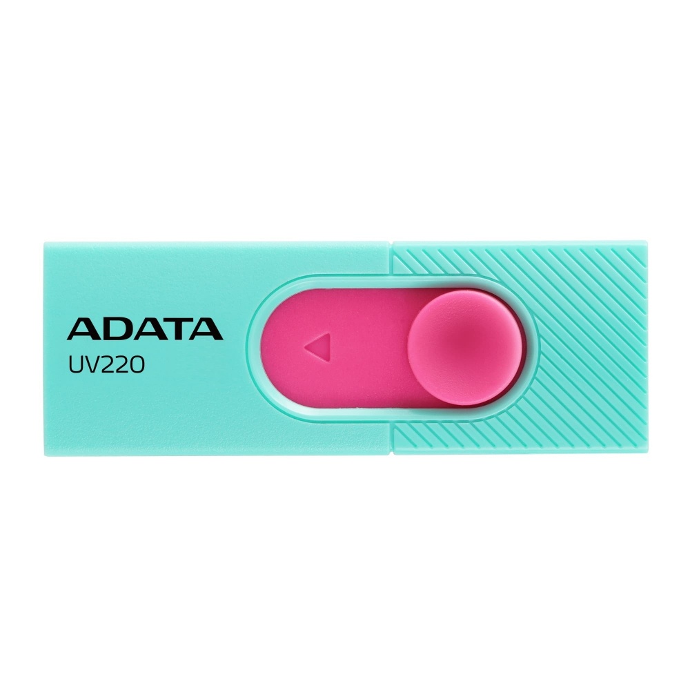 Memoria USB Adata UV220, 32GB, USB 2.0, Rosa/Turquesa RAM-4072 SKU: AUV220-32G-RGNPK