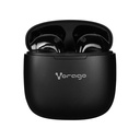 Vorago Audífonos Intrauriculares con Micrófono ESB-305, Inalámbrico, Bluetooth, USB-C, Negro SKU: ESB-305