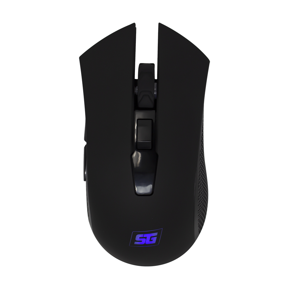 Mouse Gamer Vorago Óptico MO-600, Inalámbrico, USB, 2400DPI, Negro SKU: MO-600