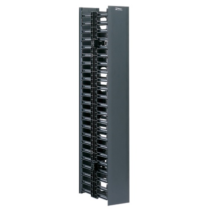 Panduit Organizador Vertical de Cables Frontal para Rack 19'', 45U, Negro SKU: WMPVHC45E