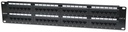 Intellinet Panel de Parcheo Cat6, 48 Puertos RJ-45, 2U, Negro SKU: 560283