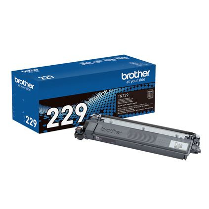 TN229BK Negro Original Cartucho de Toner Brother TN-229BK 	HL-L3220CDW, HL-L3280CDW, HL-L3295CDW, HL-L3300CDW, HL-L8245CDW, MFC-L3720CDW, MFC-L3765CDW, MFC-L3780CDW, MFC-L8395CDW, DCPL3560CDW 1,500 Pag. SKU: TN229BK