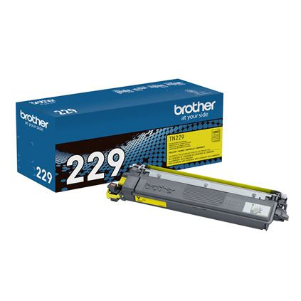 TN229Y Amarillo Original Cartucho de Toner Brother TN-229C HL-L3220CDW, HL-L3280CDW, HL-L3295CDW, HL-L3300CDW, HL-L8245CDW, MFC-L3720CDW, MFC-L3765CDW, MFC-L3780CDW, MFC-L8395CDW, DCPL3560CDW 1,200 Pag. SKU: TN229Y