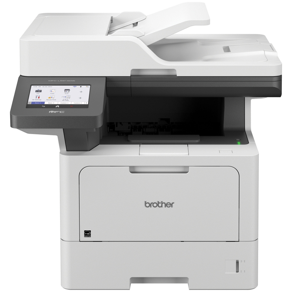 Multifuncional Brother MFC-L5915DW, Blanco y Negro, Láser, Imprime Copia y Escanea Fax 52PPM, Duplex SKU: MFCL5915DW