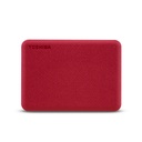 Disco Duro Externo Toshiba Canvio Advance V10 2.5", 1TB, USB 3.0, Rojo, para Mac/PC SKU: HDTCA10XR3AA