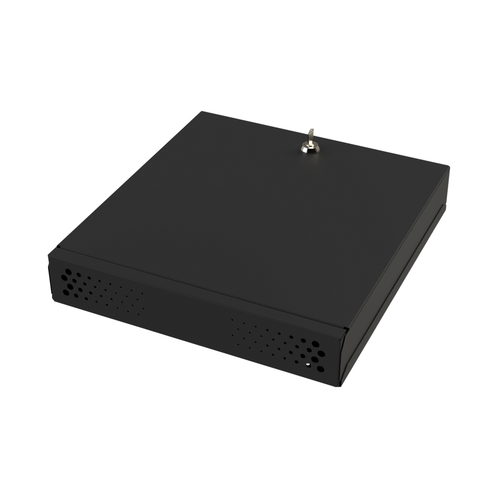 Gabinete Metálico para DVR/NVR. Tamaño Max. de DVR/NVR: 445 x 88 x 400mm (An.xAl.xProf.). Compatible con Fuente SLIM. Caja Metalica SKU: GABVID2R3