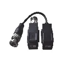 Kit de Transceptor (Balluns) TURBOHD con Boton Push / Hasta 8 MP (4K) / 100% Cobre / Soporta HD-TVI / AHD / CVI / CVBS / Audio por Coaxitron / Datos para Menu de Configurar de Cámaras SKU: DS-1H18S/E(C)