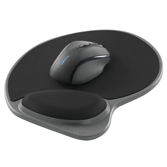 Mousepad Kensington con Descansa Muñecas de Gel, Negro/Gris SKU: P8691