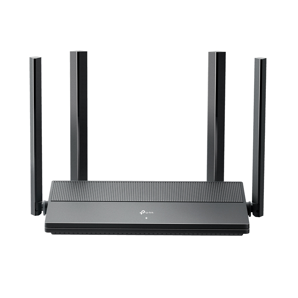 Router TP-Link Gigabit Ethernet de Banda Dual EX141, WiFi 6 Inalámbrico, 1201Mbit/s, 4x RJ-45, 2.4/5GHz, 4 Antenas Externas SKU: EX141