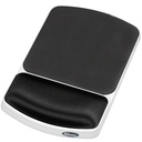 Mousepad Fellowes con Descansa Muñecas, Grafito/Blanco SKU: 91741