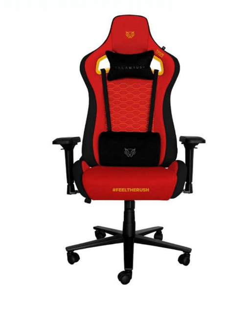 Balam Rush Silla Gamer Thunder Tour Edición Especial, hasta 150Kg, Rojo/Negro SKU: BR-932899