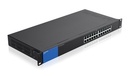 Switch Linksys Gigabit Ethernet LGS124, 24 Puertos 10/100/1000Mbps, 8000 Entradas - No Administrable SKU: LGS124